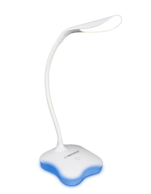 ELD105W Esperanza lampka biurkowa led mimosa biała