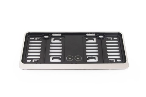 Ramka tablicy rejestracyjnej chrom krótka usa amio-02109