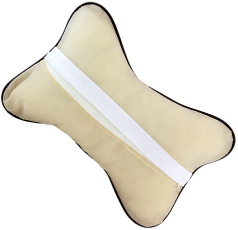 AG353A Poduszka zagłówek 2 szt. czarna