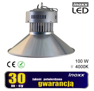 Lampa przemysłowa led 100w high bay cob 4000k neutralna 10 000lm