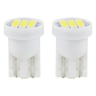 Żarówki led standard t10 w5w 3xsmd 7020 12v amio-01096