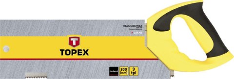 Piła grzbietnica 300 mm, 9 TPI