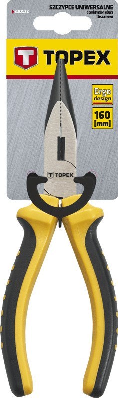 Szczypce wydłużone proste 160 mm