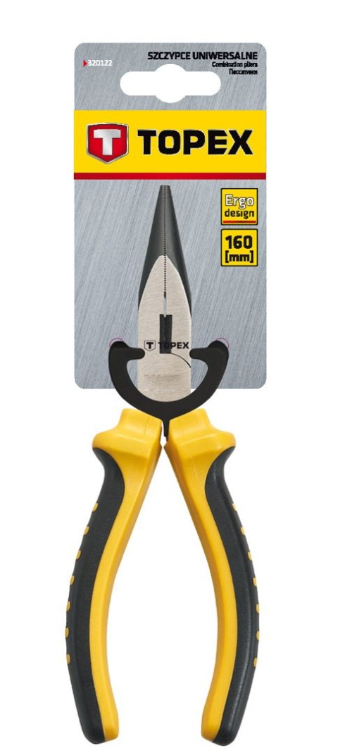 Szczypce wydłużone proste 160 mm