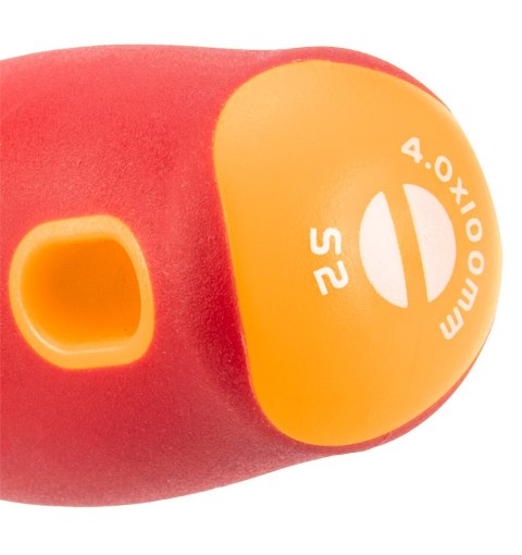 Wkrętak płaski 1000V, 4.0 x 100 mm, S2