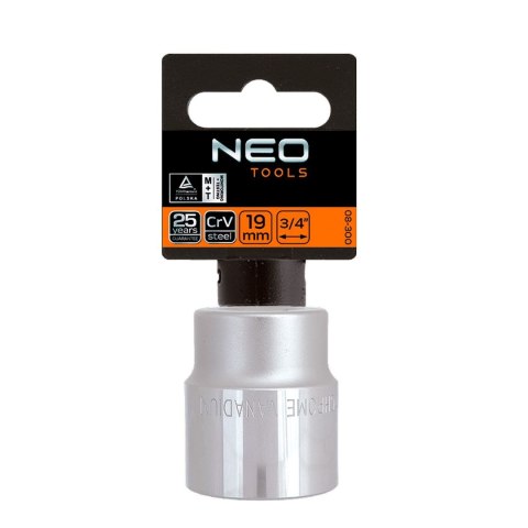 Nasadka sześciokątna 3/4", 30 mm