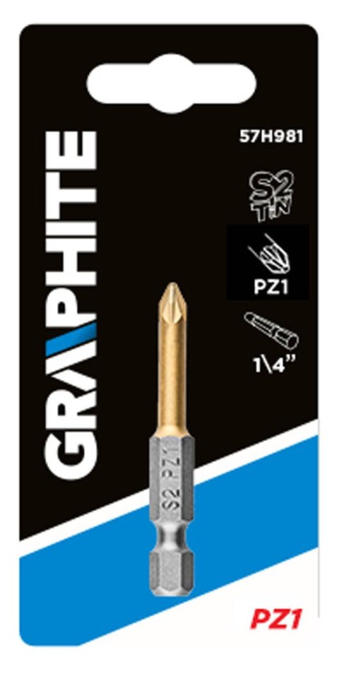 Końcówka wkrętakowa PZ1 x 50 mm