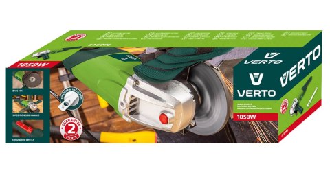 Szlifierka kątowa 1050W, tarcza 125 x 22.2 mm, obroty 10 500 min??