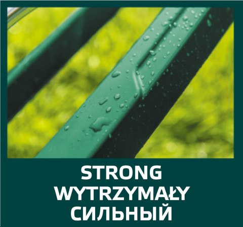 Zraszacz oscylacyjny, powierzchnia zraszania 13 x 18 m, 16 dyszy zraszających, igła do udrażniania dysz