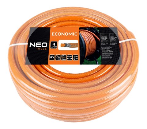 Wąż ogrodowy 3/4" x 50 m, 4-warstwowy NEO ECONOMIC