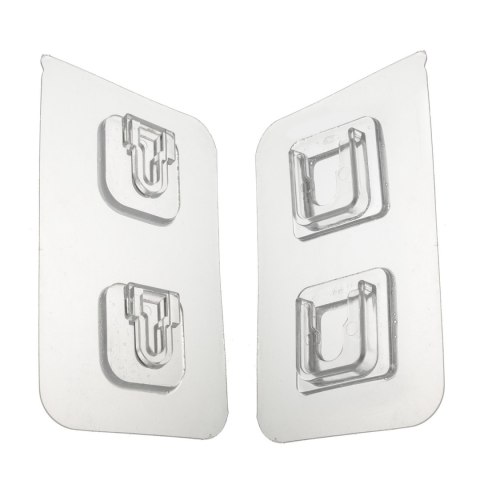 Samoprzylepny zestaw montażowy na ściane do dozownika Promedix 
PR-475, pasuje do PR-470