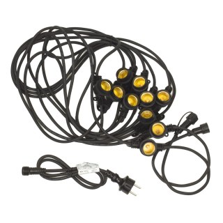 Girlanda ogrodowa Maclean, Łańcuch świetlny, Do wewnątrz oraz na zewnątrz, IP44, 10xE27, Max. obciążenie 2300W,10m, MCE410
