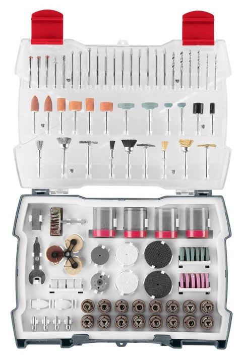 Akcesoria do miniszlifierki, zestaw 286 szt.