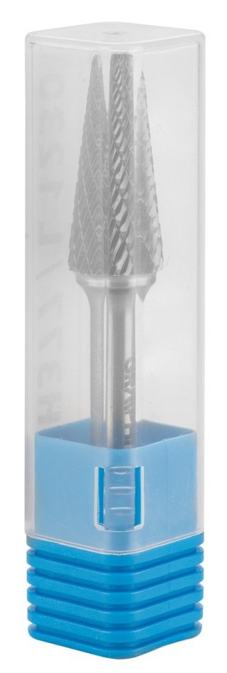 Frez do metalu HM, typ L (stożkowy), 12 x 30 mm, trzpień 6 x 45 mm