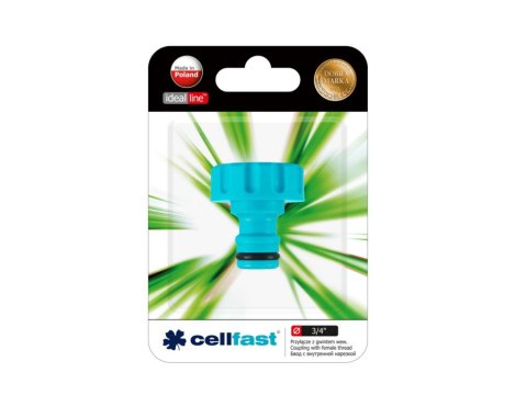 Przyłącze z gwintem wewn. 3/4" Cellfast Basic