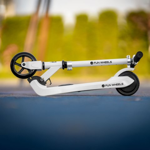 Hulajnoga elektryczna dla dzieci FUN WHEELS WHITE