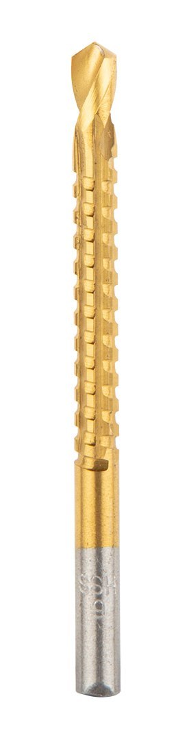 Wiertła stopniowe, rozwiertaki, frezowiertła, pogłębiacz, zestaw 7 szt.