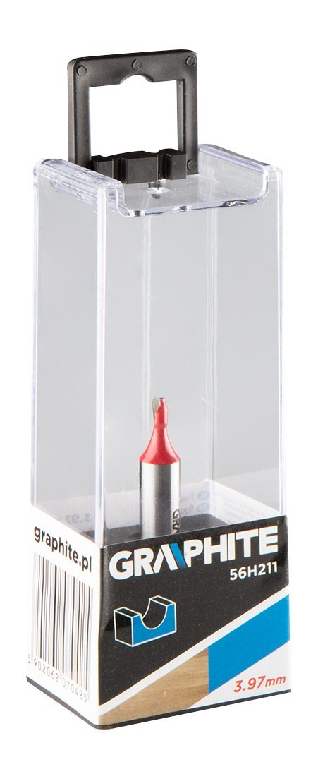 Frez do rowków typu U, HM, 3.97 x 6 mm, trzpień 8 mm