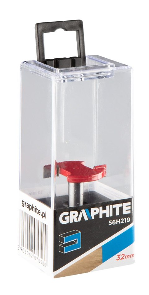 Frez do wpustów, HM, 32 x 6.35 mm, trzpień 8 mm