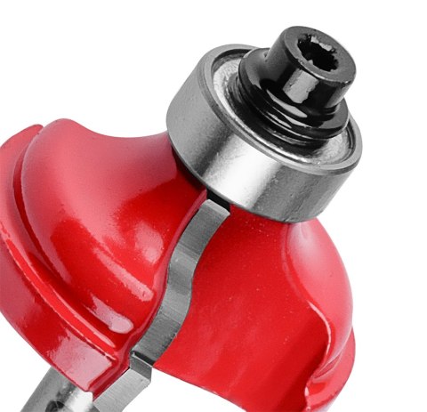 Frez kształtowy z łożyskiem, zaokrąglający, HM, 32 x 12.9 mm, trzpień 6 mm