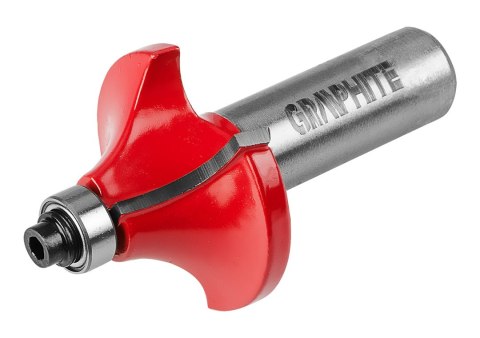 Frez kształtowy z łożyskiem, zaokrąglający, HM, 34.9 x 15.4 mm, trzpień 8 mm