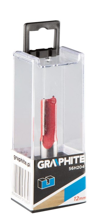 Frez palcowy dwuostrzowy, HM, 12 x 25 mm, trzpień 12 mm