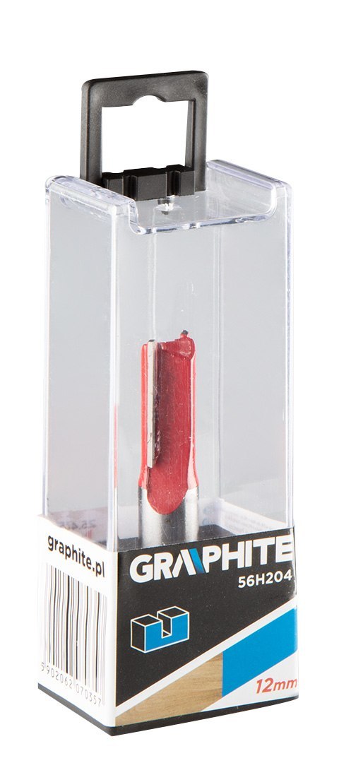 Frez palcowy dwuostrzowy, HM, 12 x 25 mm, trzpień 12 mm