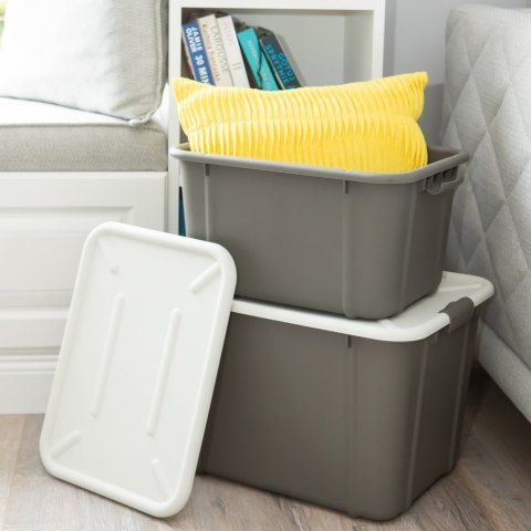 Pojemnik 8L BranQ Velur ciemnoszary