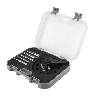 Wiertła diamentowe 5 - 12 mm z prowadnicą, zestaw 6 szt.