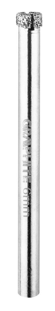 Wiertła diamentowe 5 - 12 mm z prowadnicą, zestaw 6 szt.