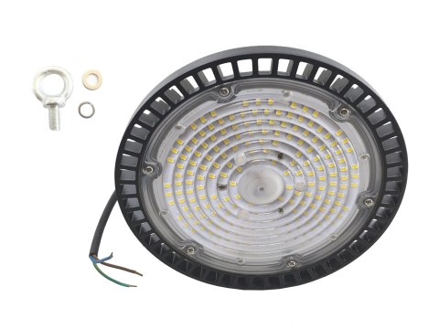 Lampa przemysłowa led ip65 100w high bay ufo 12 000lm 6000k zimna