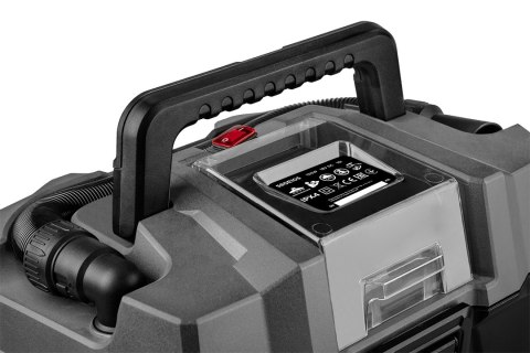 Odkurzacz warsztatowy Energy+ 18V Li-Ion, 10 L, bez akumulatora