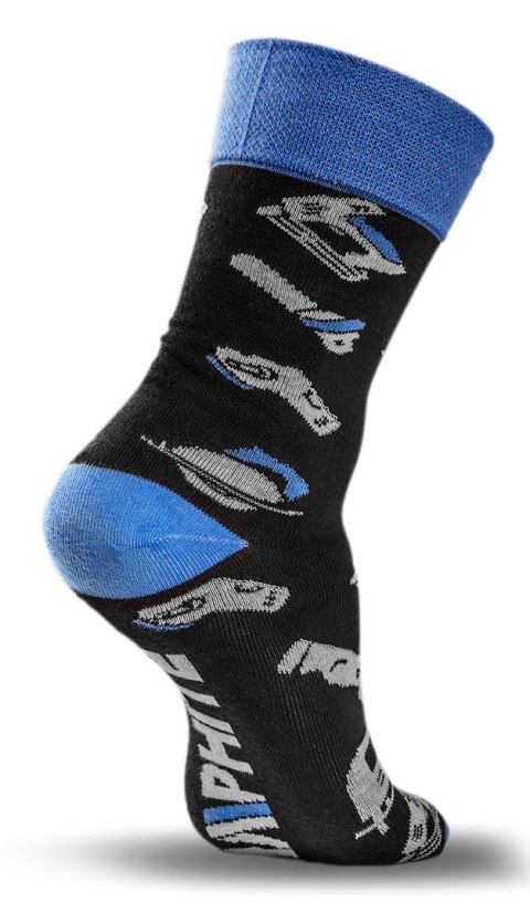 Skarpety kolorowe GRAPHITE, rozmiar 39-42