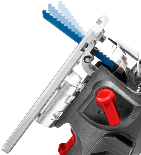 Wyrzynarka 600W, ilość suwów 800-3000 min-1, z uchwytem za korpus