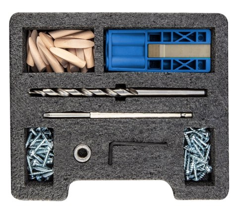 Zestaw do połączeń niewidocznych, 76 elementów