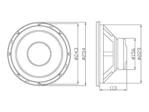 30-538# Głośnik blow a-250 4ohm