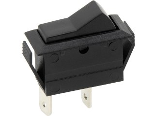 5610# Przełącznik asw-09 samochodowy czarny 2pin