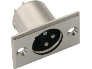 1053# Wtyk mikrofonowy xlr 3p do obudowy