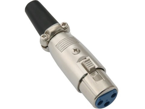 2210# Gniazdo mikrofonowe xlr 3p na kabel skręcane odg.