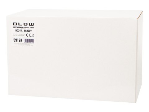 5912# Przetwornica 24v/230v v5000/2500w blow"