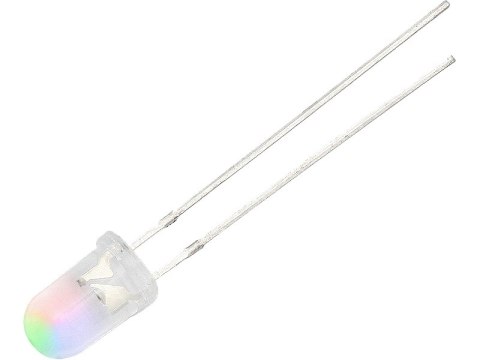 6191# Dioda led 3mm rgb wolno zm 3 kolory