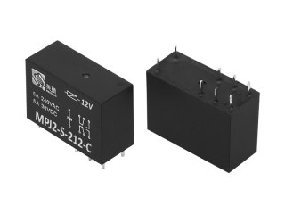 8362# Przekaźnik mpjs212c 12v (s142c12v) przekaźnik,cewka 12v,styki 2x 5a/250vac