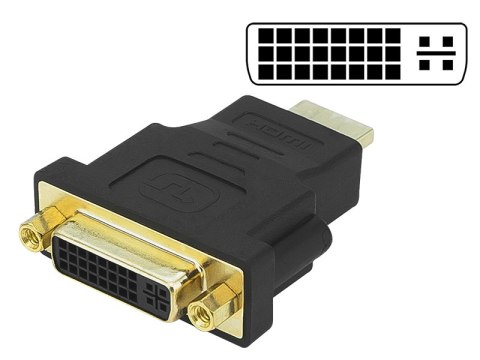 92-102# Przejście hdmi wtyk - dvi gniazdo