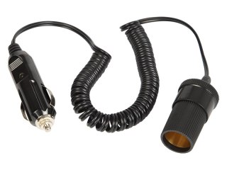 96-831# Przedłużacz zapalniczki samochodowej 2m spirala