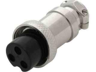 20-098# Wtyk cb mikrofonowy 3pin na kabel