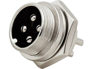 24-768# Gniazdo cb mikrofonowe 4pin do obudowy