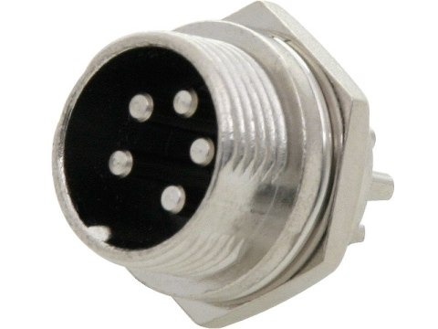 24-769# Gniazdo cb mikrofonowe 5pin do obudowy