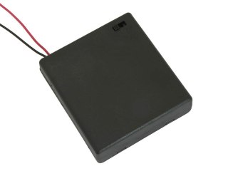 2659# Pojemnik na baterie typr6x4 iiii+pokrywka+przełącznik