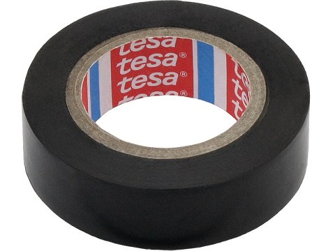 2845# Taśma klejąca tesa 20m/19mm pvc czarna