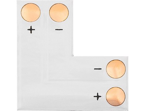 4983# Konektor do taśm led typu "l" 8mm 2pin